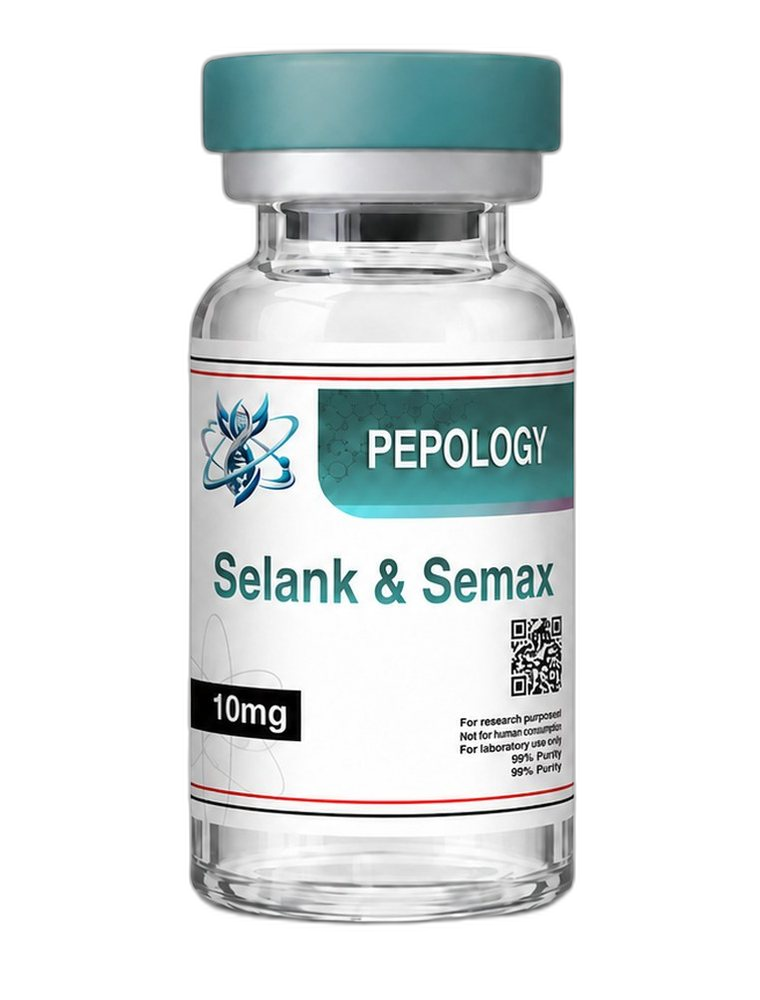 Semax + Selank Blend research vial